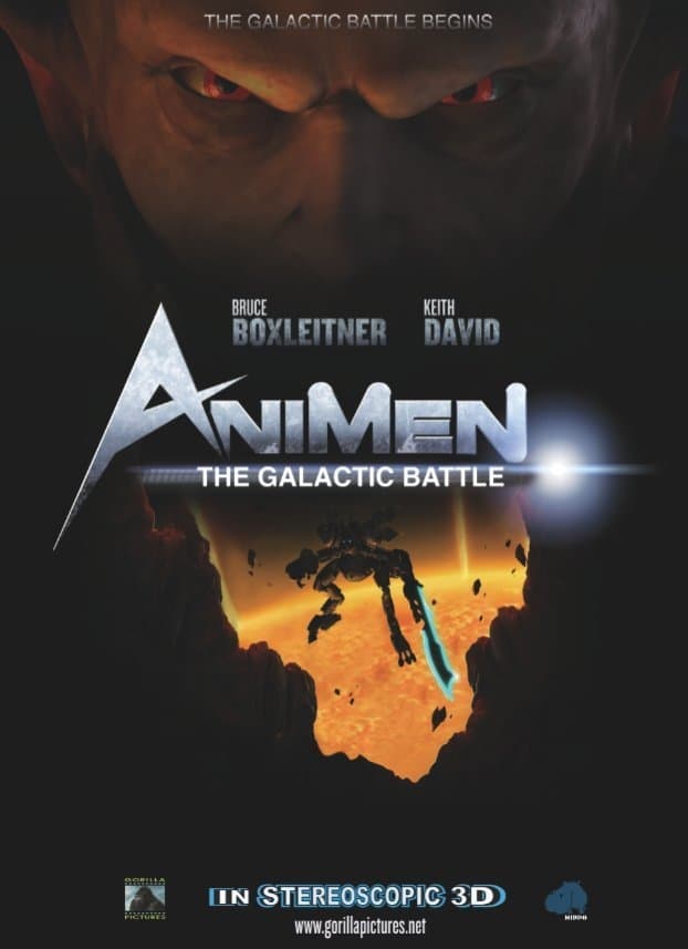 Постер AniMen: The Galactic Battle